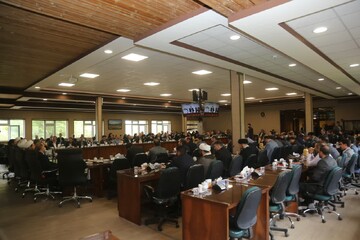 تصاویر/ مراسم روز ملی بسیج اساتید در دانشگاه محقق اردبیل