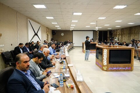 تصاویر/ نشست خبری معاون فرهنگی و تبلیغات دفاعی ستاد کل نیروهای مسلح در تبریز