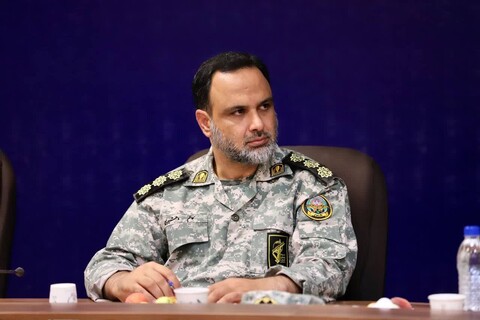تصاویر/ نشست خبری معاون فرهنگی و تبلیغات دفاعی ستاد کل نیروهای مسلح در تبریز