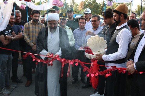 تصاویر/افتتاح جشنواره اقوام ایرانی توسط امام جمعه ماهدشت