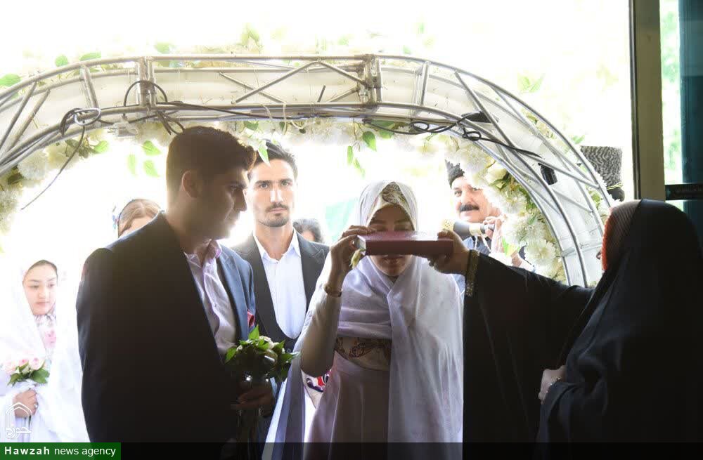 تصاویر/آیین جشن وصال ۱۱۰ زوج البرزی بمناسبت ازدواج آسمانی امیرالمومنین علی (ع) و حضرت فاطمه زهرا (س)