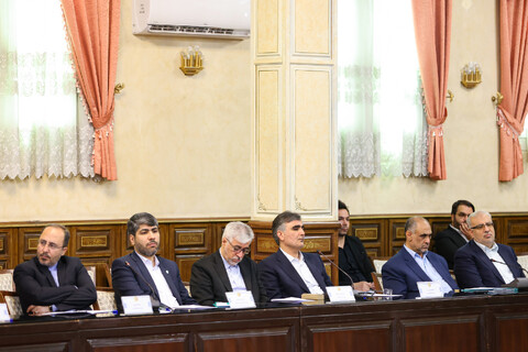 تصاویر/ نشست مشترک مسئولان عالی قوه قضائیه با هیئت دولت