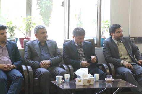 تصاویر/ دیدار مسئولین دادگستری استان اردبیل با نماینده ولی فقيه در استان