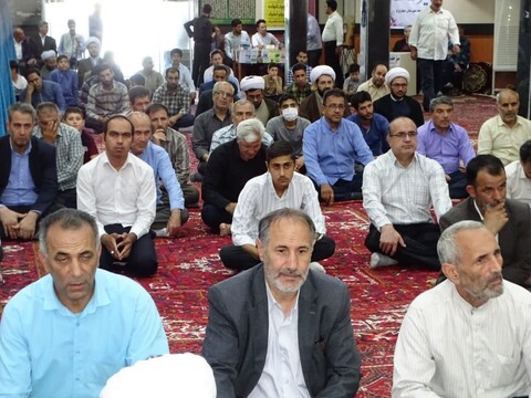 تصاویر/ اقامه نماز جمعه شهرستان چهاربرج