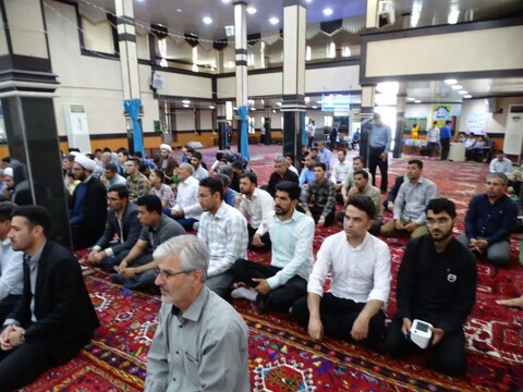 تصاویر/ اقامه نماز جمعه شهرستان چهاربرج