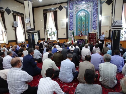 تصاویر/ اقامه نماز جمعه شهرستان چهاربرج