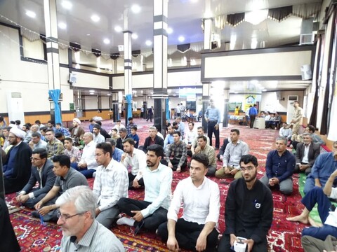 تصاویر/ اقامه نماز جمعه شهرستان چهاربرج