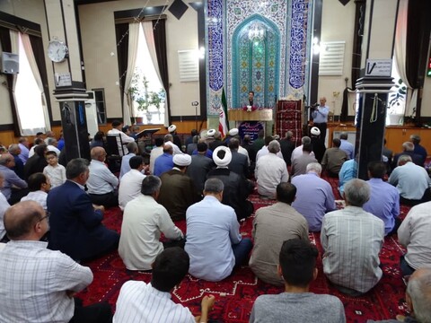 تصاویر/ اقامه نماز جمعه شهرستان چهاربرج