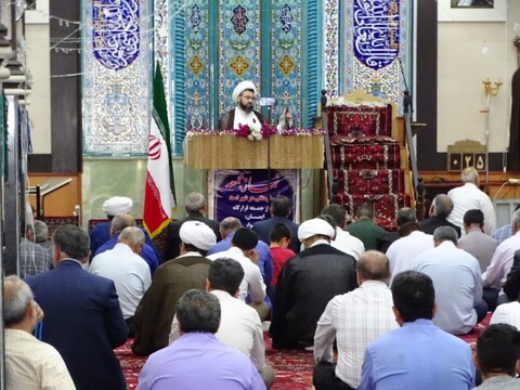 تصاویر/ اقامه نماز جمعه شهرستان چهاربرج