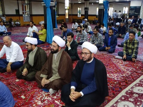 تصاویر/ اقامه نماز جمعه شهرستان چهاربرج