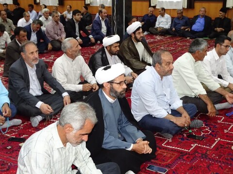 تصاویر/ اقامه نماز جمعه شهرستان چهاربرج