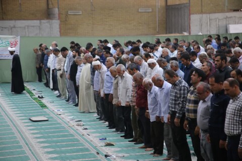 تصاویر/ اقامه نماز جمعه در شهر اهرم