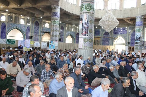 تصاویر/ اقامه نماز جمعه در خرم دره