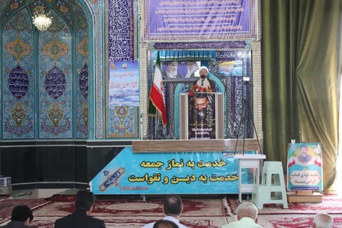 تصاویر/ اقامه نماز جمعه در خرم دره