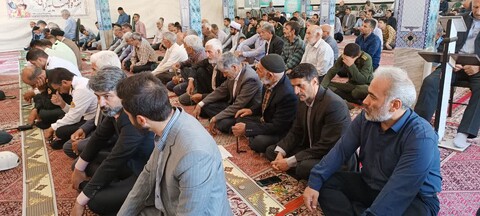 تصاویر/ اقامه نماز جمعه در سلطانیه