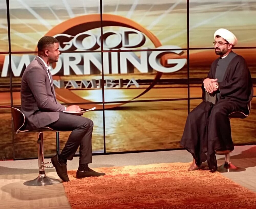 Namibia's National TV Welcomes International Muslim Missionary