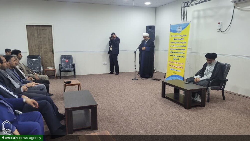 دیدار هفته قوه قضائیه با نماینده ولی فقیه در خوزستان