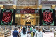 العتبة العباسية تتشح بالسواد بذكرى استشهاد الإمام الباقر (عليه السلام) + الصور