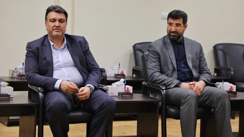 دیدار رئیس‌کل دادگستری و اعضای شورای قضایی استان با نماینده رهبر معظم انقلاب در البرز