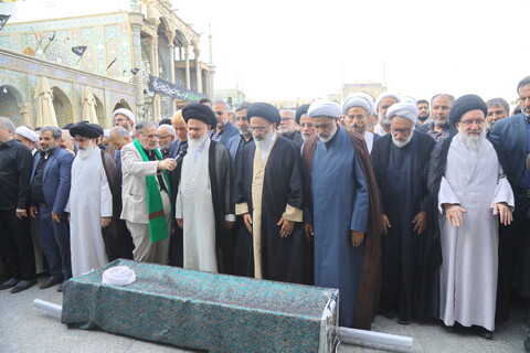 تصاویر / مراسم تشییع پیکر حجت الاسلام والمسلمین محمدرضا آشتیانی