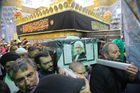 تصاویر / مراسم تشییع پیکر حجت الاسلام والمسلمین محمدرضا آشتیانی