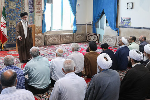 تصاویر / مراسم معارفه امام جمعه جدید شهر خاکعلی با حضور امام جمعه قزوین