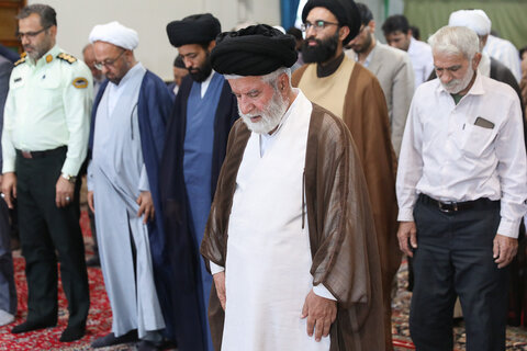 تصاویر / مراسم معارفه امام جمعه جدید شهر خاکعلی با حضور امام جمعه قزوین