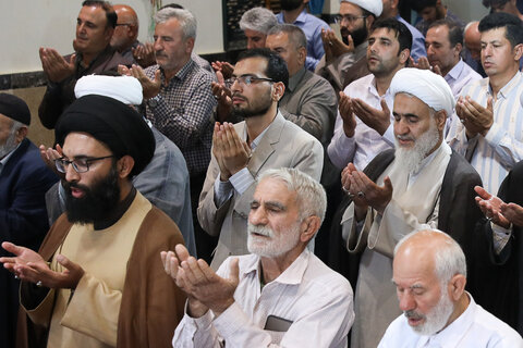 تصاویر / مراسم معارفه امام جمعه جدید شهر خاکعلی با حضور امام جمعه قزوین
