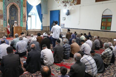 تصاویر / مراسم معارفه امام جمعه جدید شهر خاکعلی با حضور امام جمعه قزوین