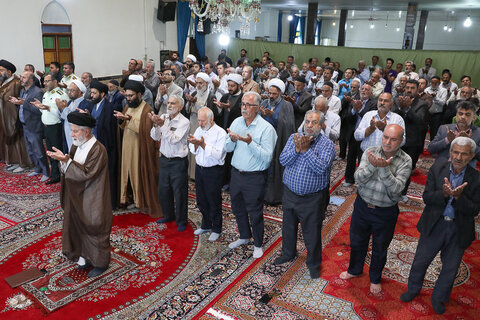 تصاویر / مراسم معارفه امام جمعه جدید شهر خاکعلی با حضور امام جمعه قزوین