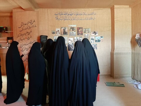 تصاویر/ برگزاری اردوی شناختی (برم حوزه؟) در حوزه علمیه خواهران بناب