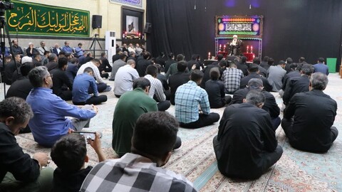 تصاویر/ مراسم شهادت امام باقر علیه السلام در مسجد جنرال ارومیه