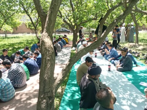 تصاویر/ برگزاری اردوی شناختی (برم حوزه؟) در حوزه علمیه بناب