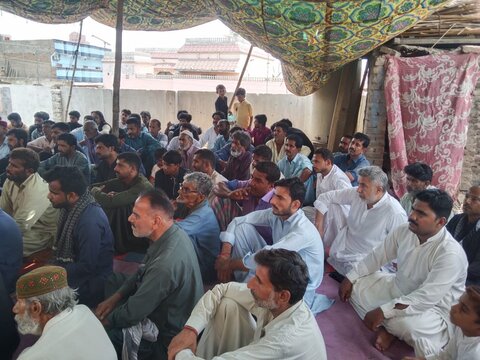 شیعہ علماء کونسل پاکستان تحصیل میہڑ کی جانب سے سالیانہ تحفظ عزاداری کانفرنس و مجلس عزا کا انعقاد