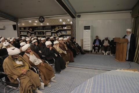 تصاویر/ اختتامیه دوره دانش افزایی مدیران مدارس علمیه کشور در مشهد مقدس