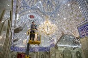 रोज़े अराफा के लिए हरम ए हज़रत अब्बास अ.स. में तैयारियां + फोटो