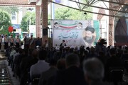 تصاویر/ آیین بزرگداشت شهید آیت الله بهشتی و گرامیداشت هفته قوه قضائیه در تبریز