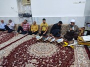 تصاویر/ قرائت دعای عرفه در شهرستان خمیر