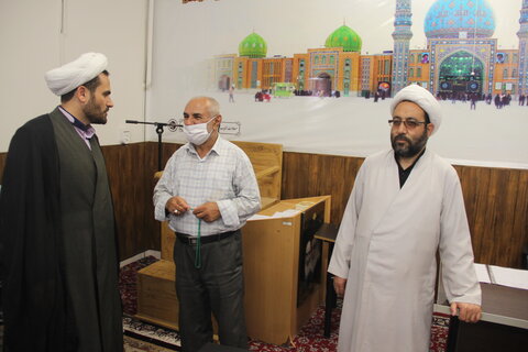 تصاویر / بازدید مدیر حوزه علمیه استان قزوین از مدارس علمیه استان