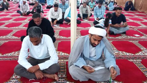 تصاویر/ دعای پرفیض عرفه در شهرستان قشم