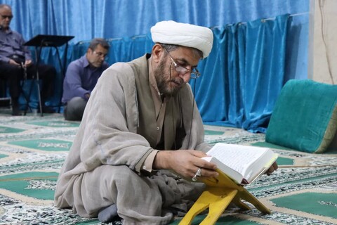 تصاویر/ قرائت دعای عرفه در عالیشهر