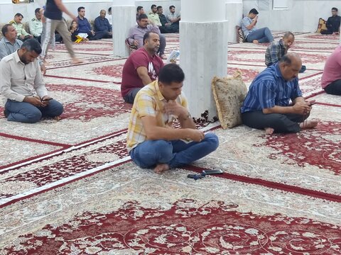 تصاویر/ دعای روح بخش  عرفه در شهرستان خمیر