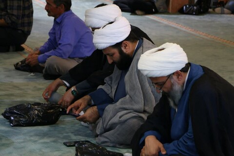 تصاویر/برگزاری دعای عرفه در ماهدشت