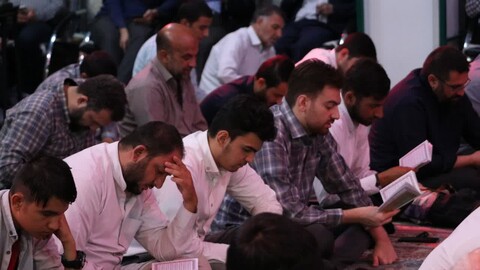 تصاویر/ برگزاری دعای عرفه در مسجد جنرال ارومیه