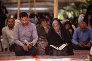 تصاویر/ دعای پرفیض عرفه در آرامستان باغ رضوان اصفهان