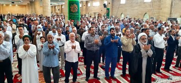 تصاویر/ نماز عید قربان در کنگان