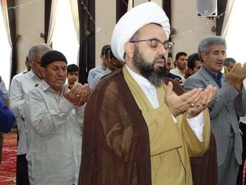 تصاویر/ اقامه نماز عید قربان در شهرستان چهاربرج