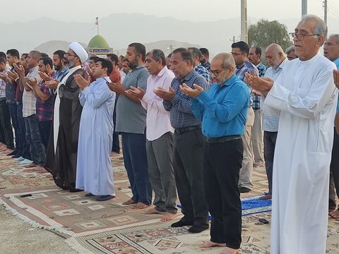 تصاویر/ نماز عید قربان بندرخمیر