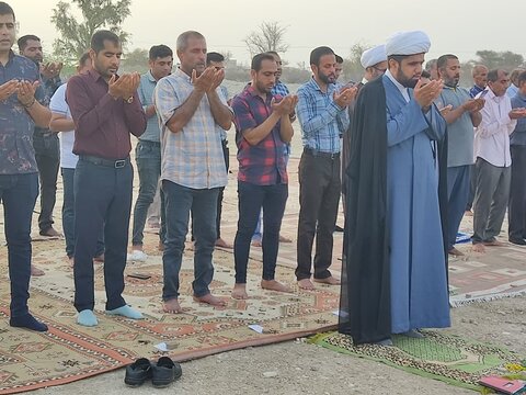 تصاویر/ نماز عید قربان بندرخمیر