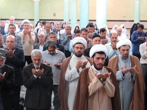 تصاویر/ اقامه نماز عید قربان در شهرستان تکاب